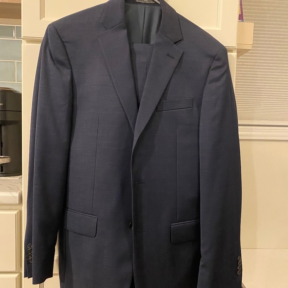 Kenneth Cole Dark Blue Jacket and Pants - Picture 1 of 4